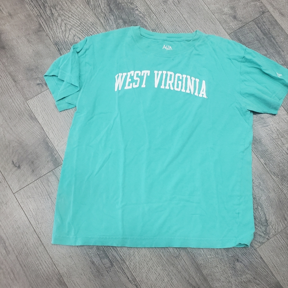 Teal Wv Wvu Mountaineers Shirt